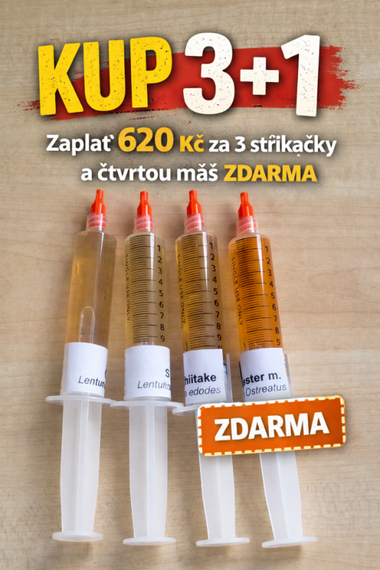 Výhodná nabídka tekutá sadba 3+1